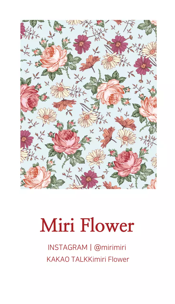 Danh thiếp hoa hồng