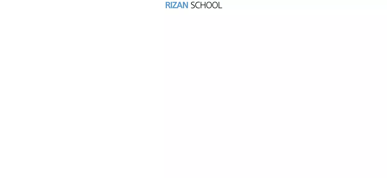 Simple light blue color for promoting Lizian School academy
