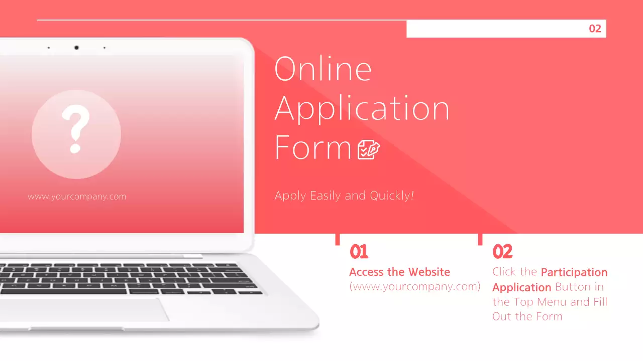 Red Modern Talent Exhibition Presentation