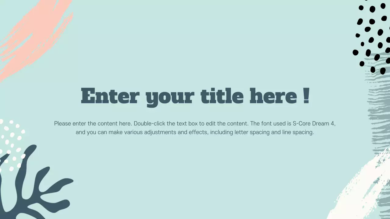 Blue Modern Fashion Presentation