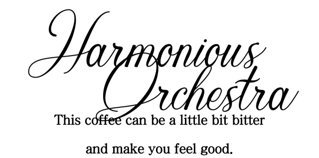 For an upscale concept cafe that emphasizes English text in searches