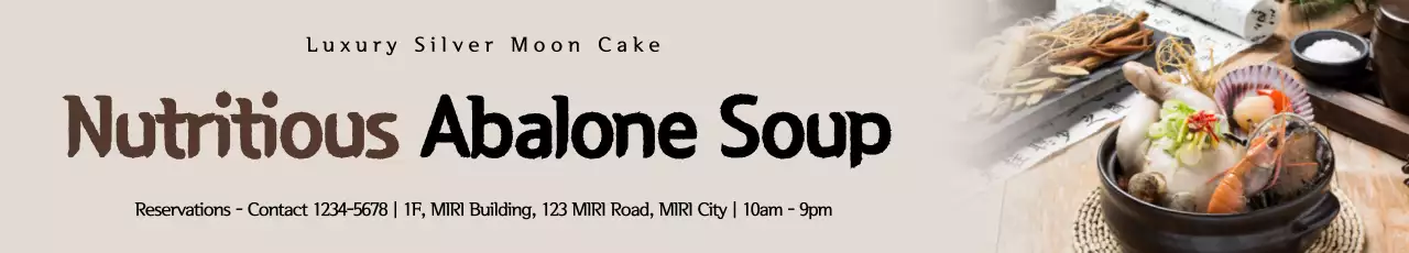 Promover o Samgyetang sobre um fundo cinzento quente