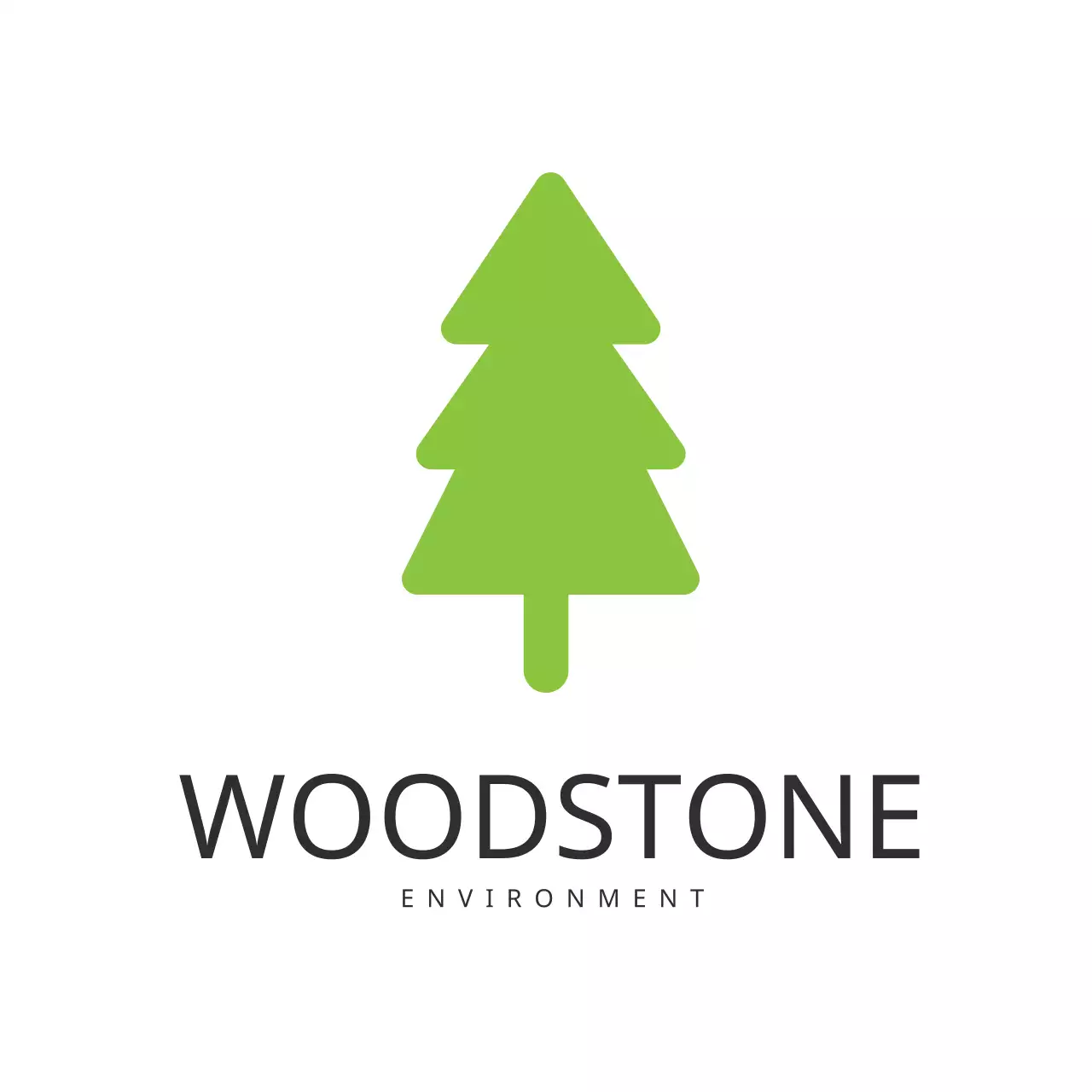 Green Minimal Environment Logo