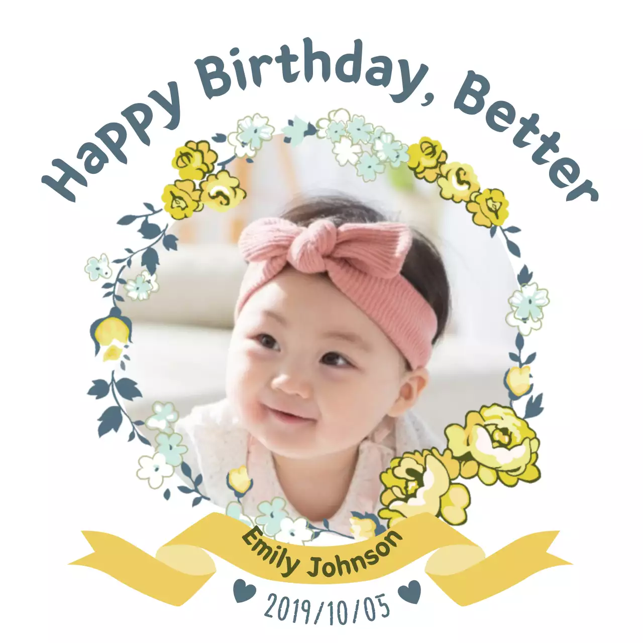 Red Simple Birthday Invitation Banner