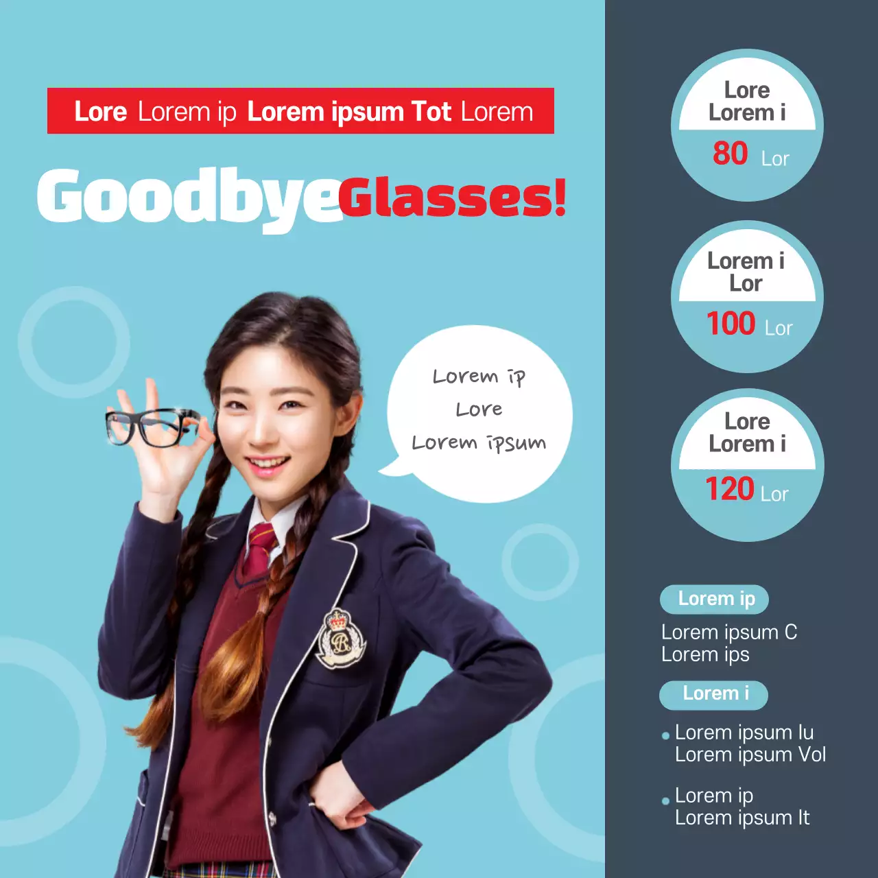 Sky gray photo SAT event Ophthalmology promotion