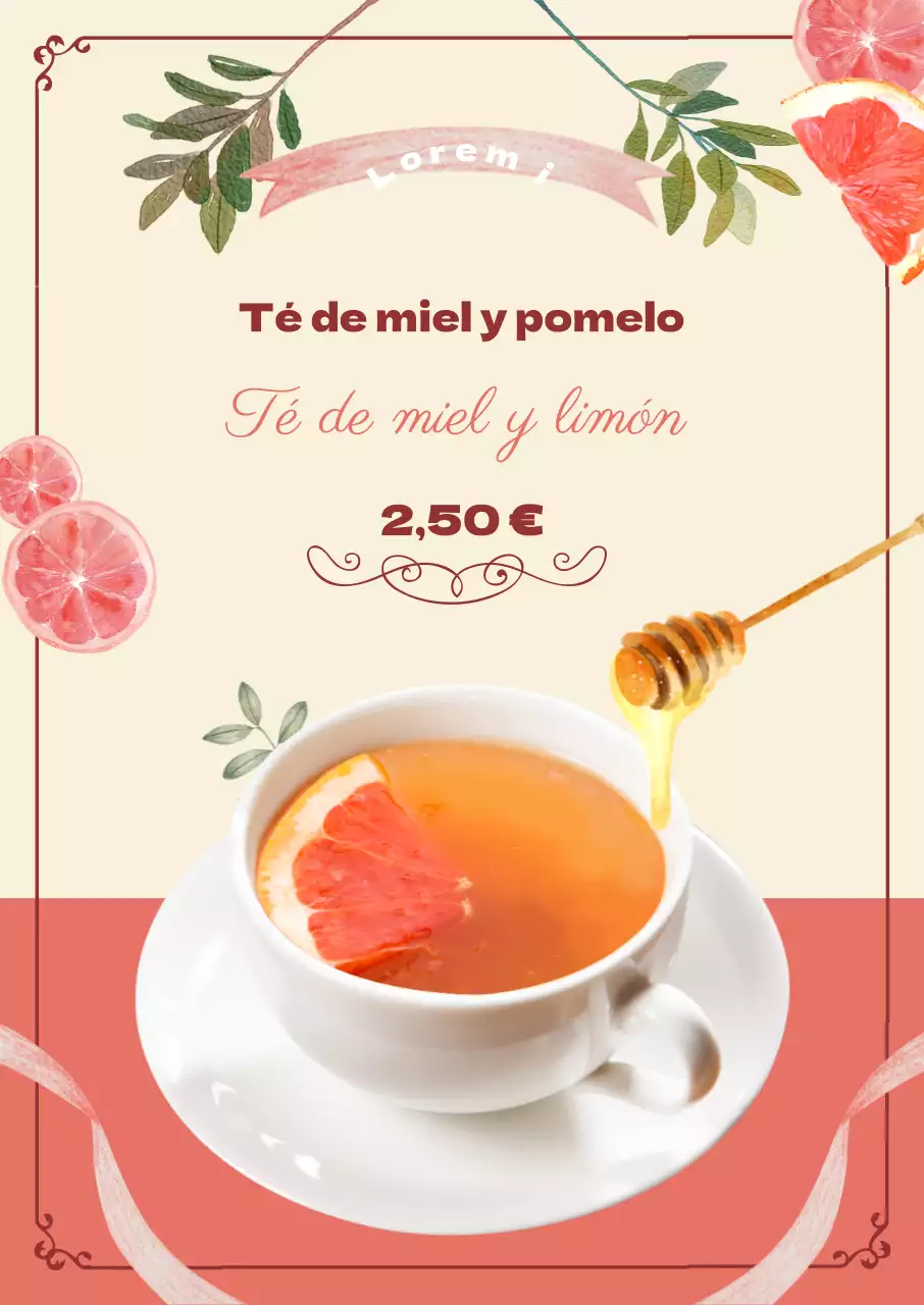 Té de frutas de bellota
