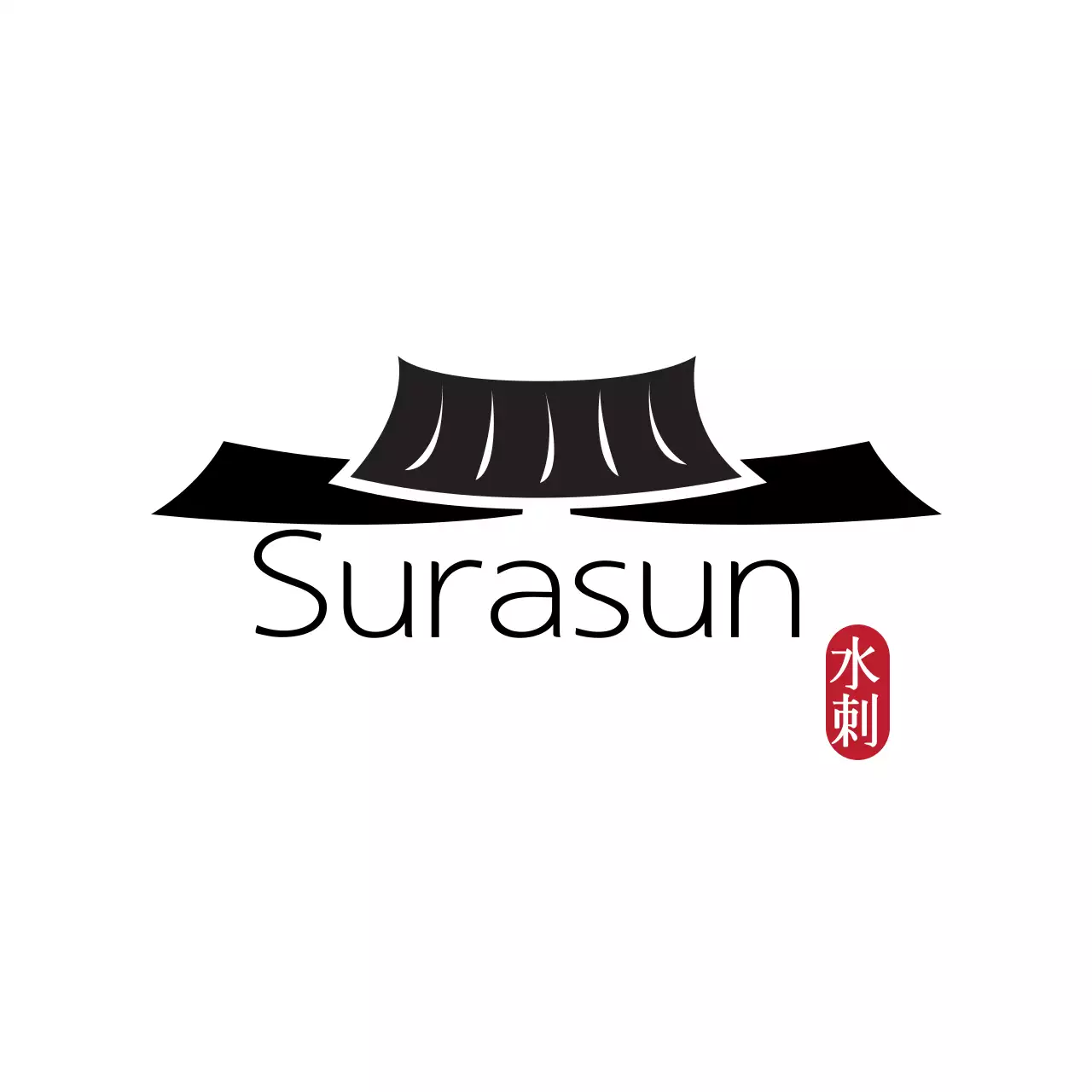 Black Traditional Design Logo