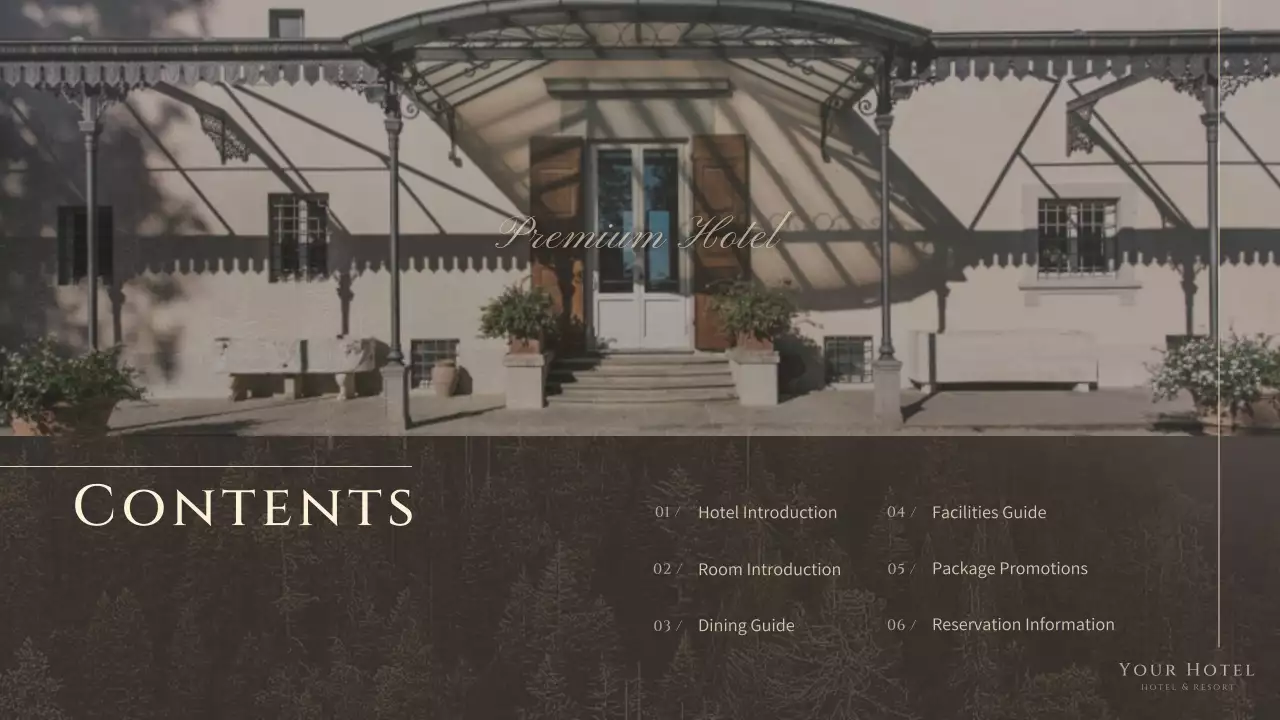 Beige Elegant Hotel Promotion Presentation