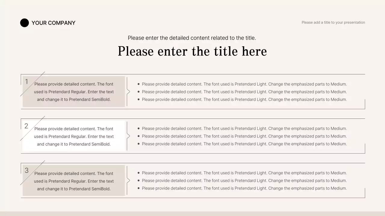 Beige Minimalist Business Report Presentation