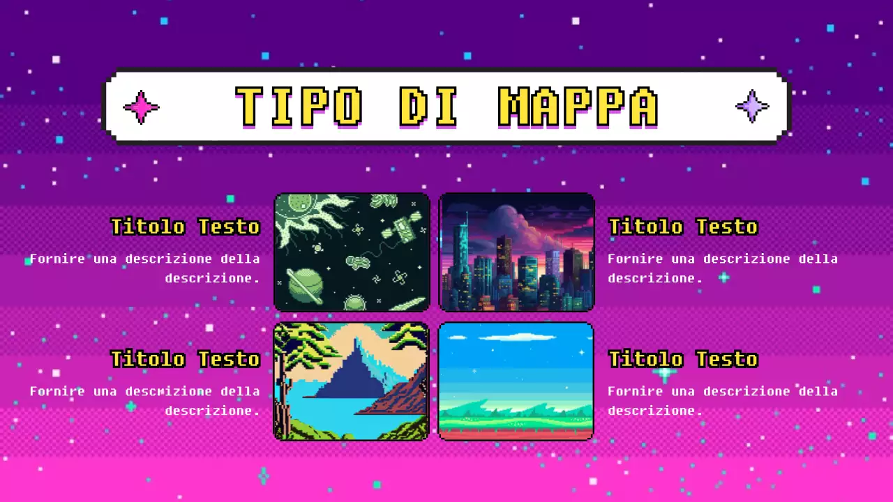 Promozione del gioco cibernetico viola e rosa