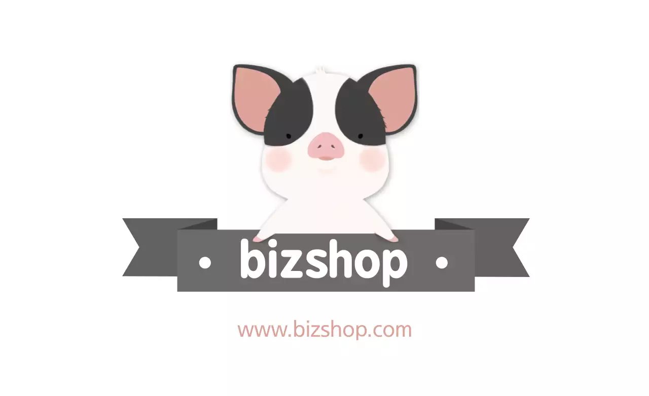 Banner de cartão de visita cinza simples