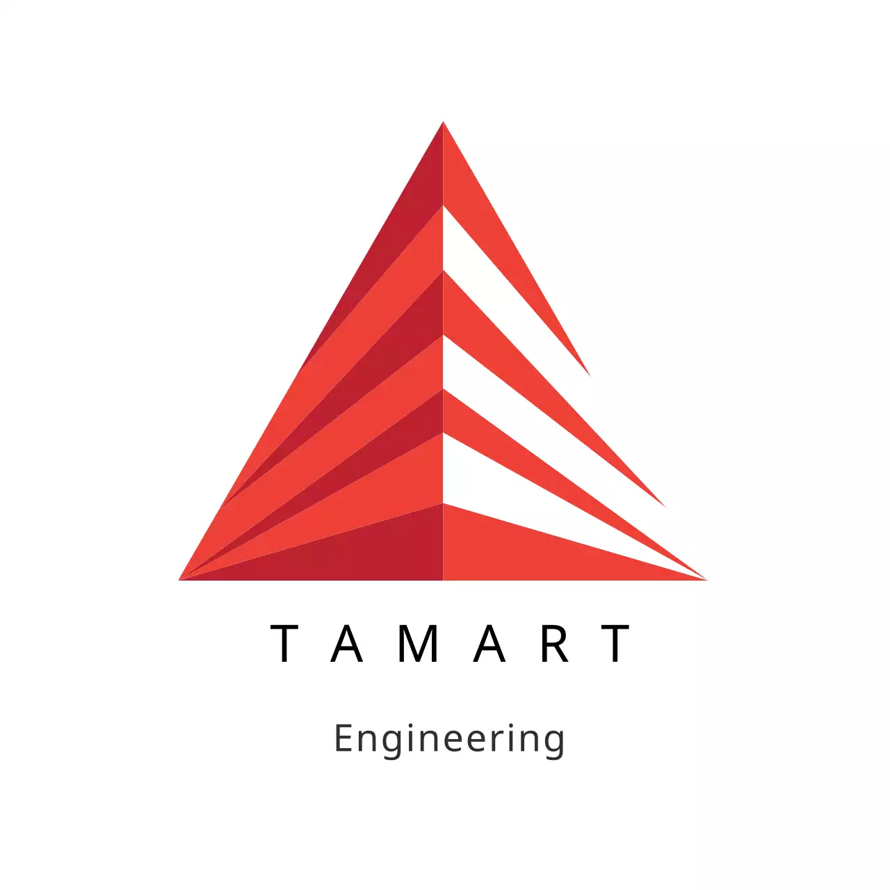 Red Geometric Engineering Logo