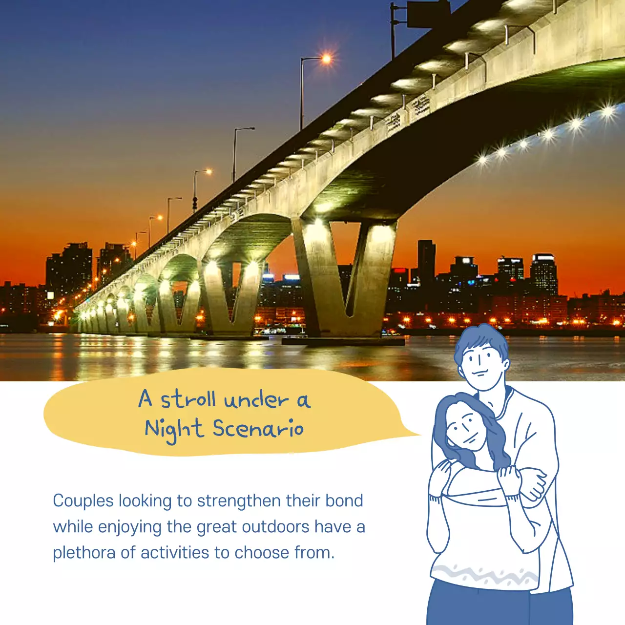 Blue Trendy Couples Guide Instagram Carousel