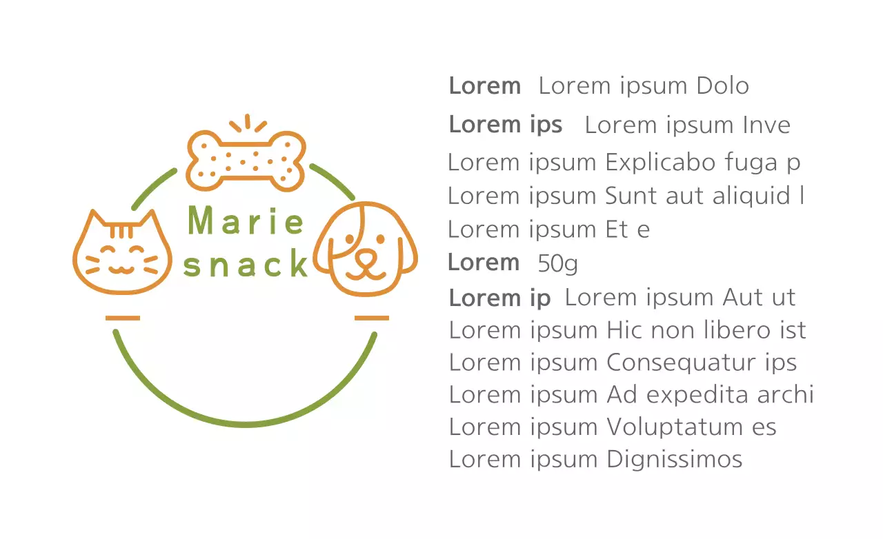 Green Minimal Pet Menu Banner