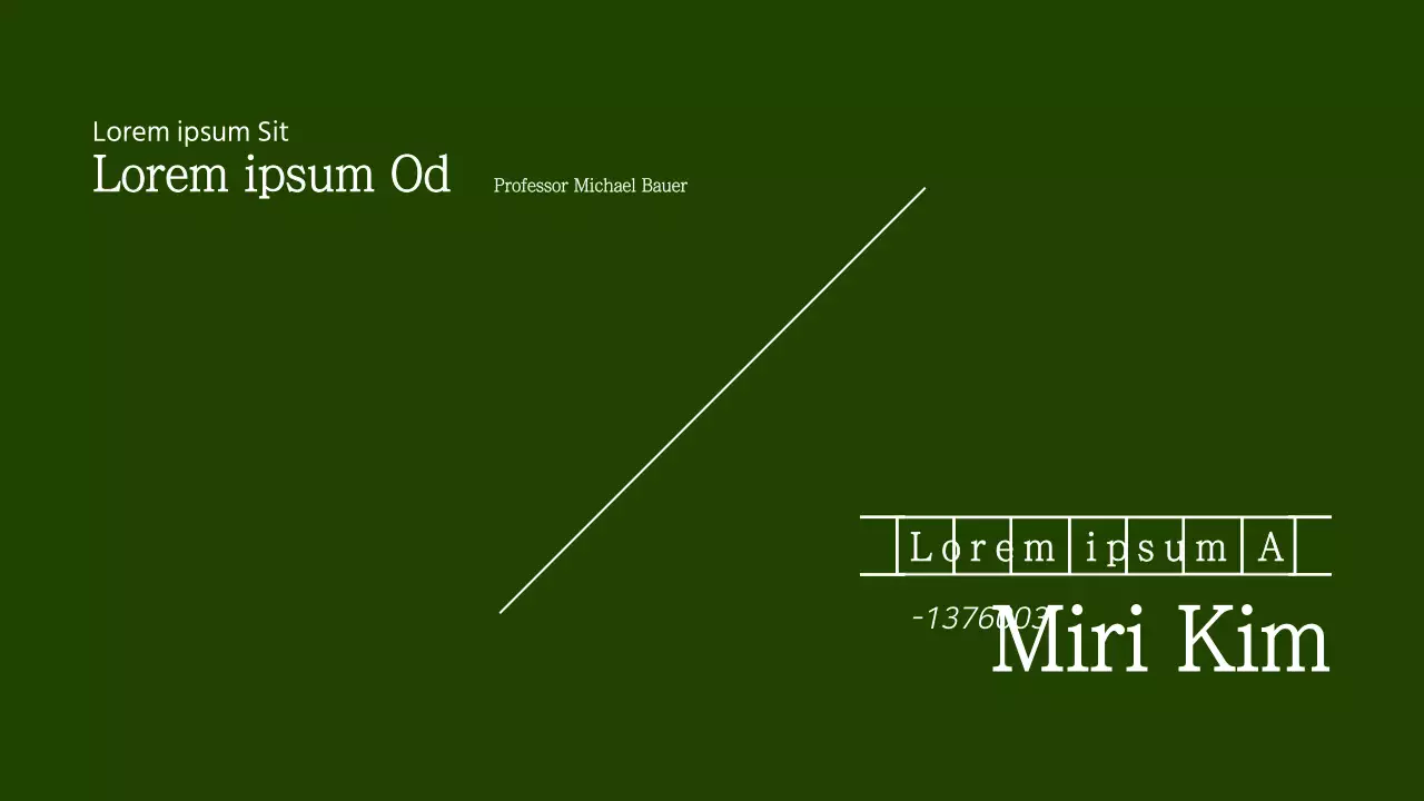 Grünes Manuskriptpapier