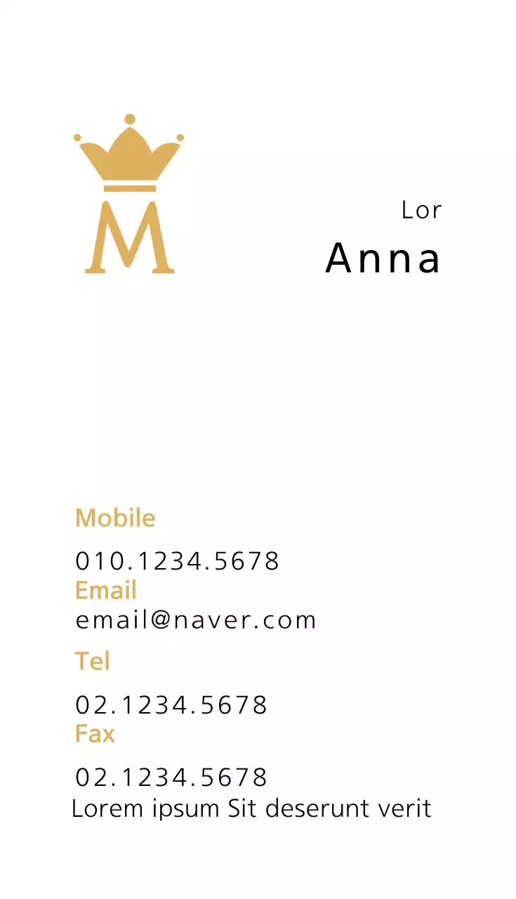 Cartão de Visita Verde Elegante