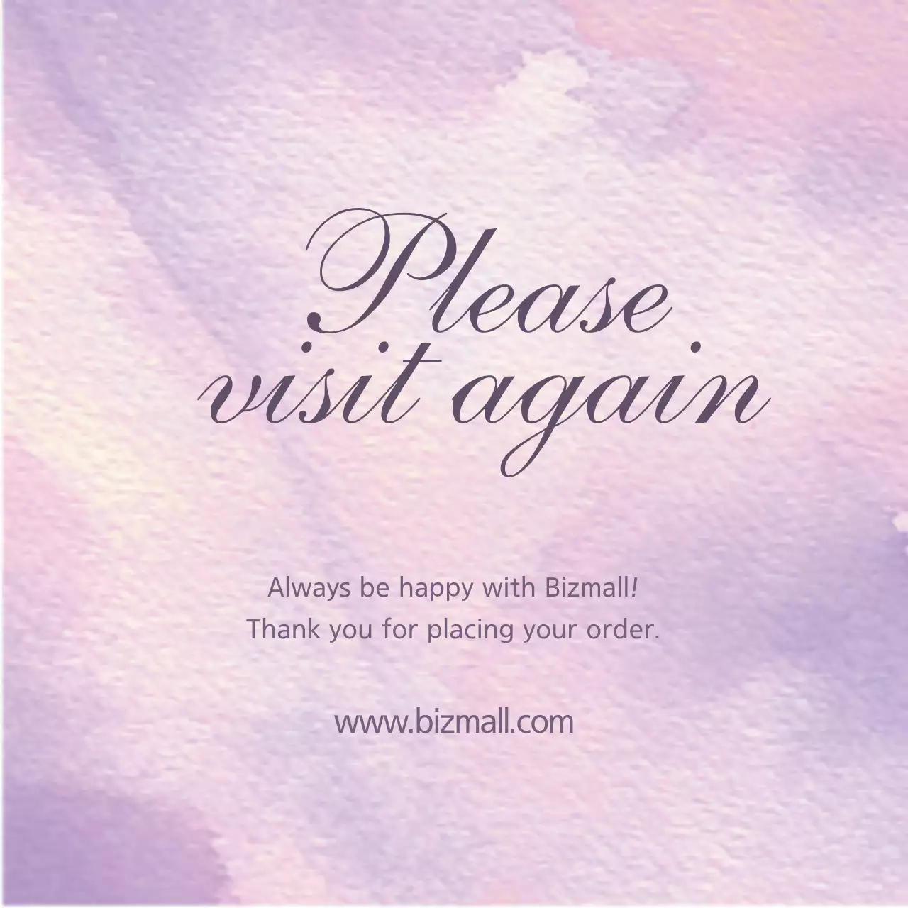 Biểu ngữ thiệp cảm ơn thanh lịch màu hồng