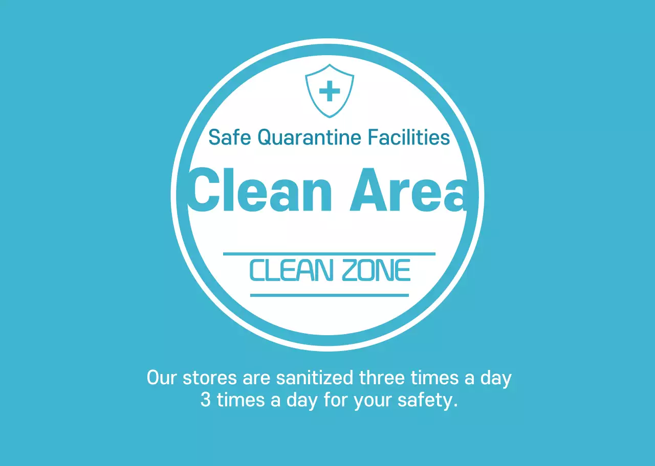 Thông tin cửa hàng an toàn cách ly xanh sạch