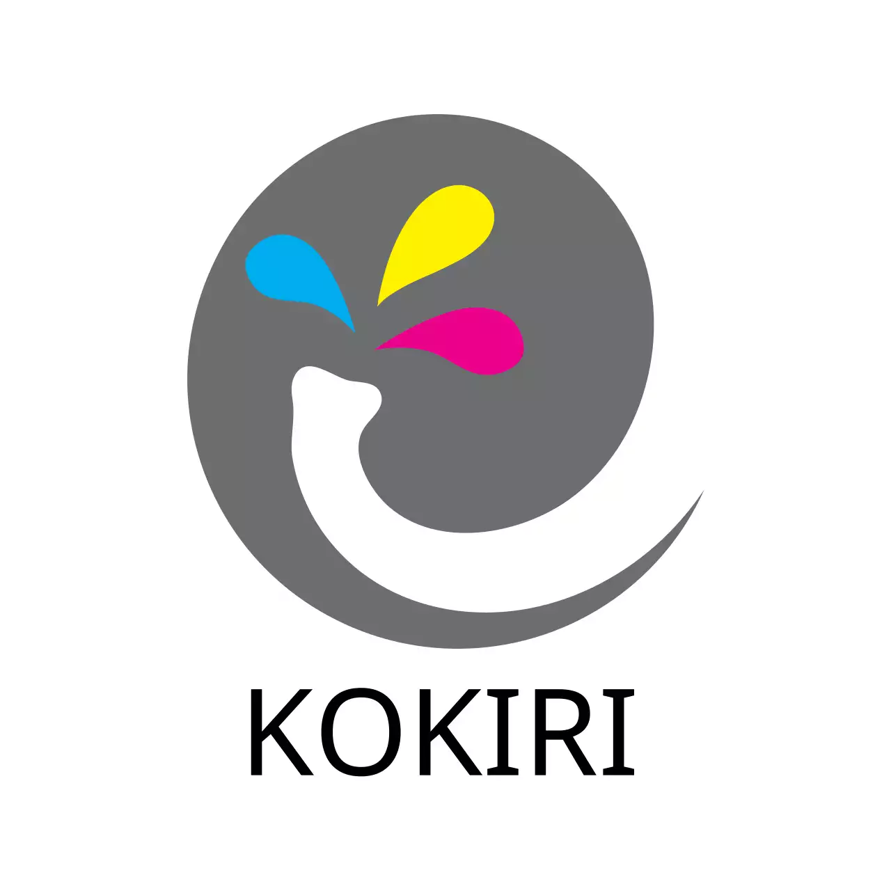 Grey Modern Design Logo