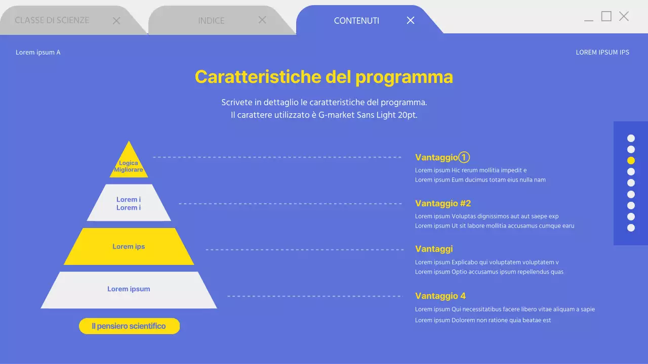 Presentazione del programma doposcuola