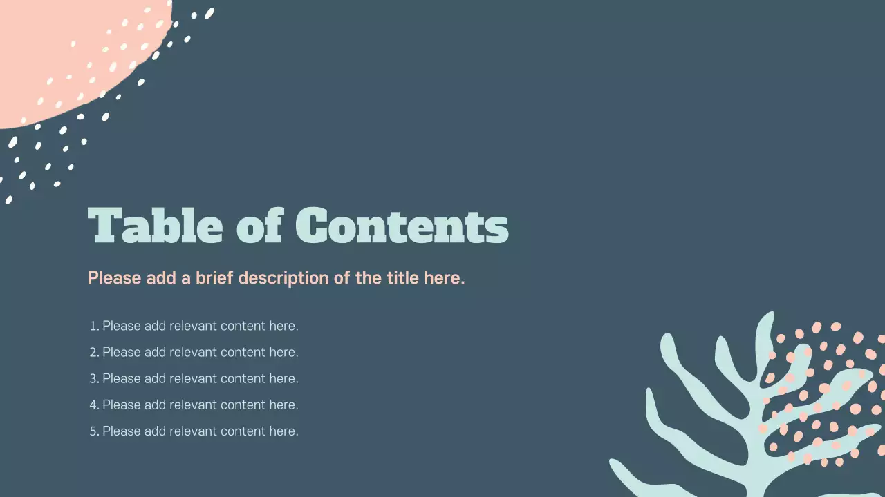 Blue Modern Fashion Presentation