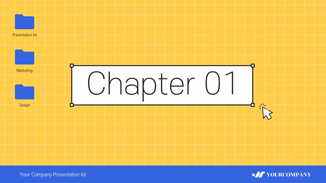 Blue Modern Kit Promotion Presentation