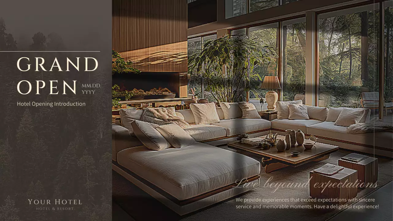 Beige Elegant Hotel Promotion Presentation