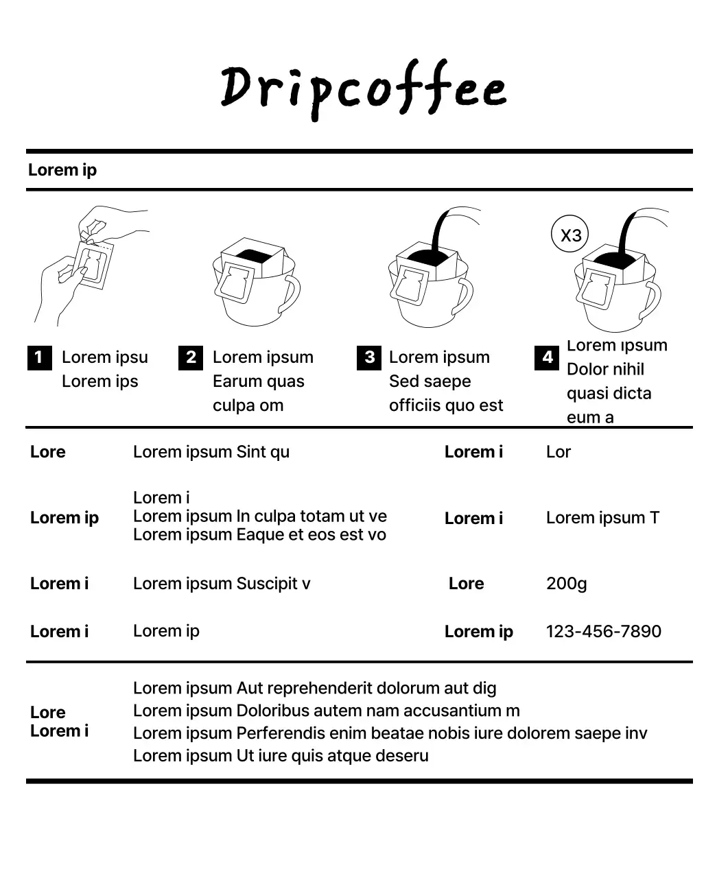 Desain sederhana dengan ilustrasi kucing berwarna hitam seperti gambar