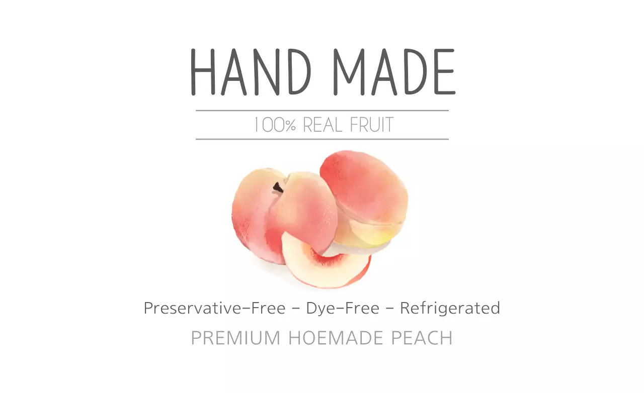 Pink Minimal Peach Promotion Banner