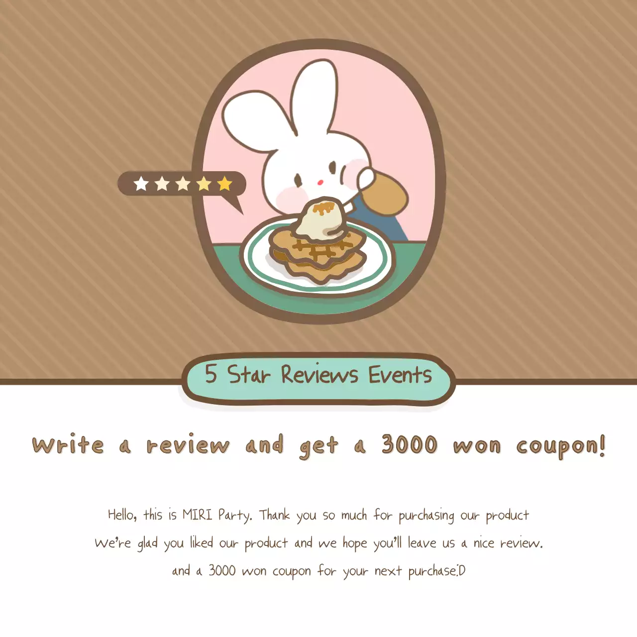 Quán cà phê với hình minh họa dễ thương với màu be và nâu