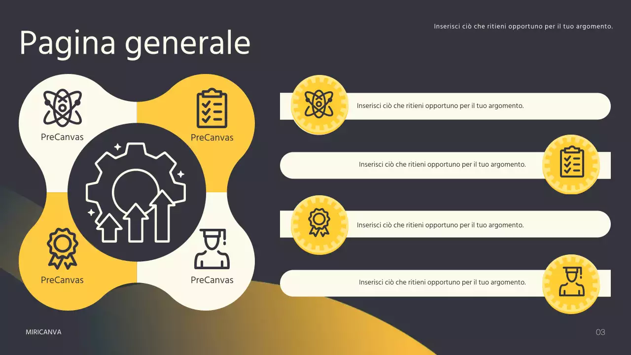 Una pipetta a ruota dentata con linee gialle su sfondo nero come punti