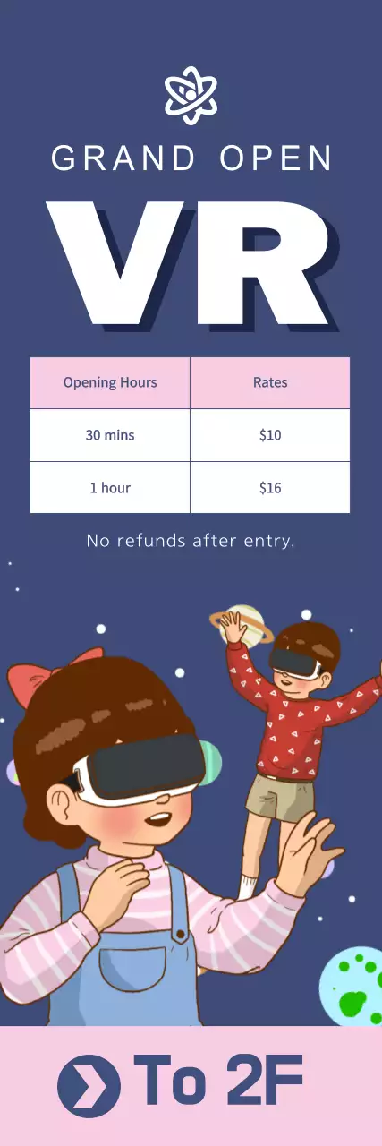 Banner promocional Navy Trendy Vr