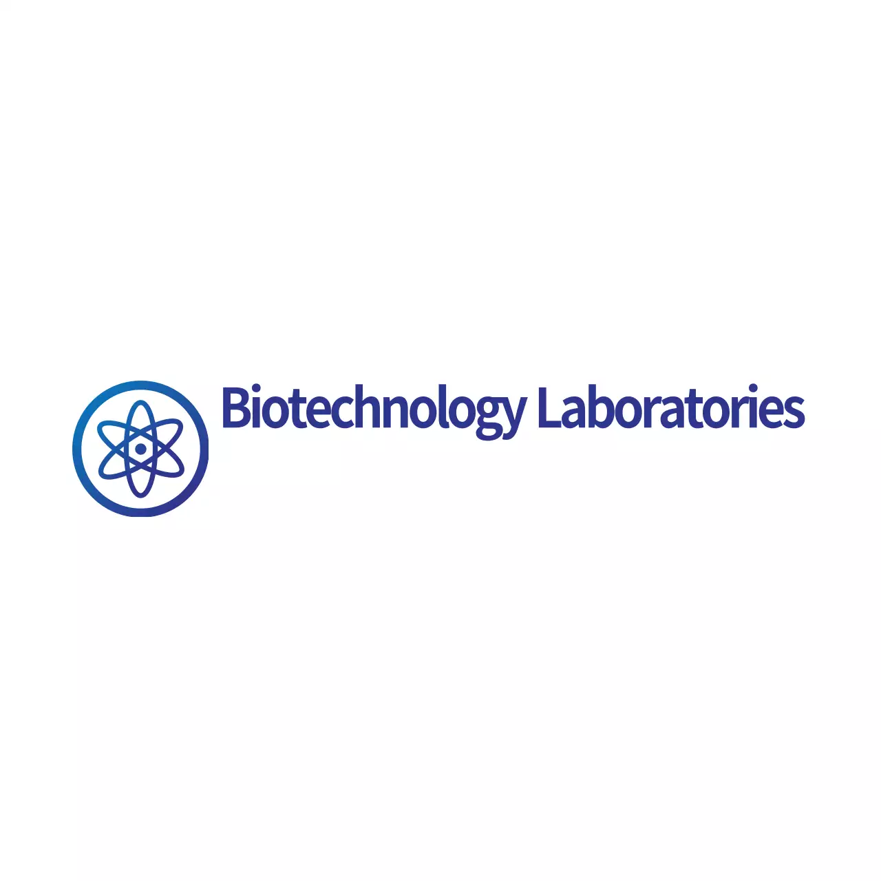 Logotipo Azul Minimal Biotechnology