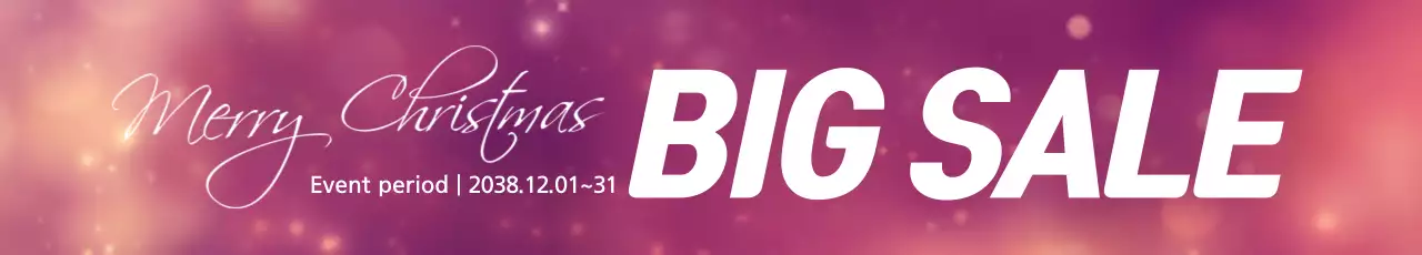 Banner de promoção de venda festiva roxa