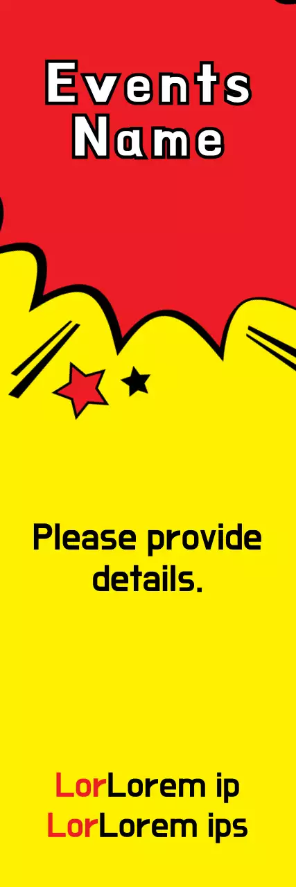 Banner de anúncio do evento Yellow Pop