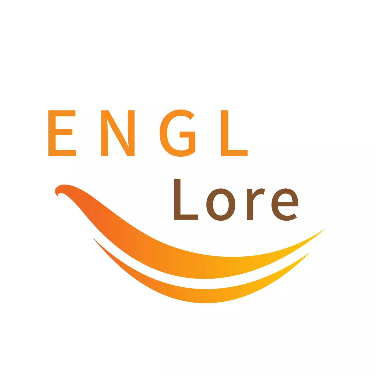 Logo Giáo dục Tối giản Màu cam