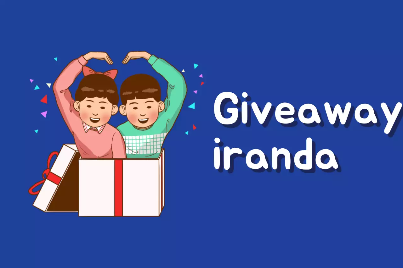 Blue Simple Giveaways Promotion Banner