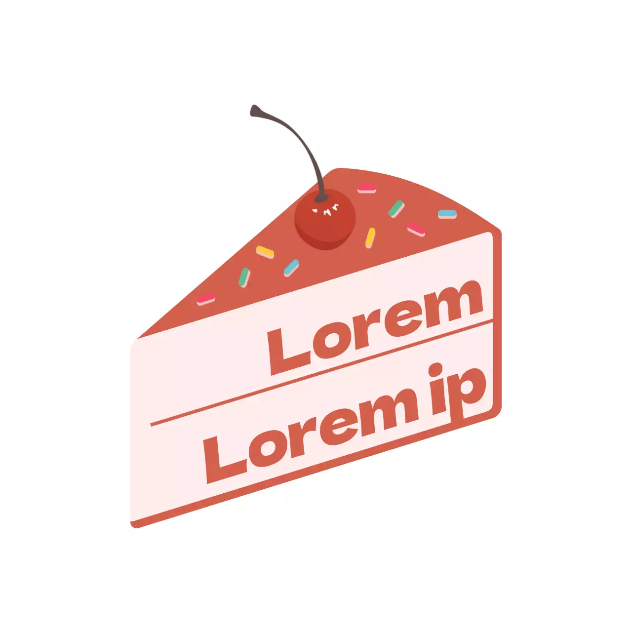 Un guide de l'accouchement en rose et multicolore, mignon et soigné comme un cadre à gâteau