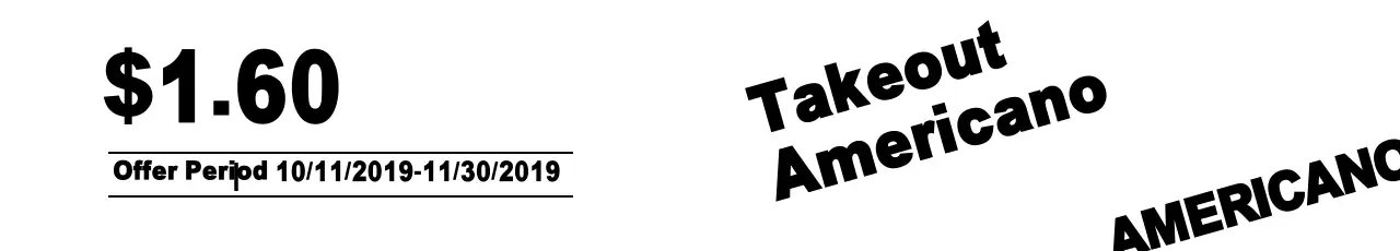 Banner promocional de café minimalista preto