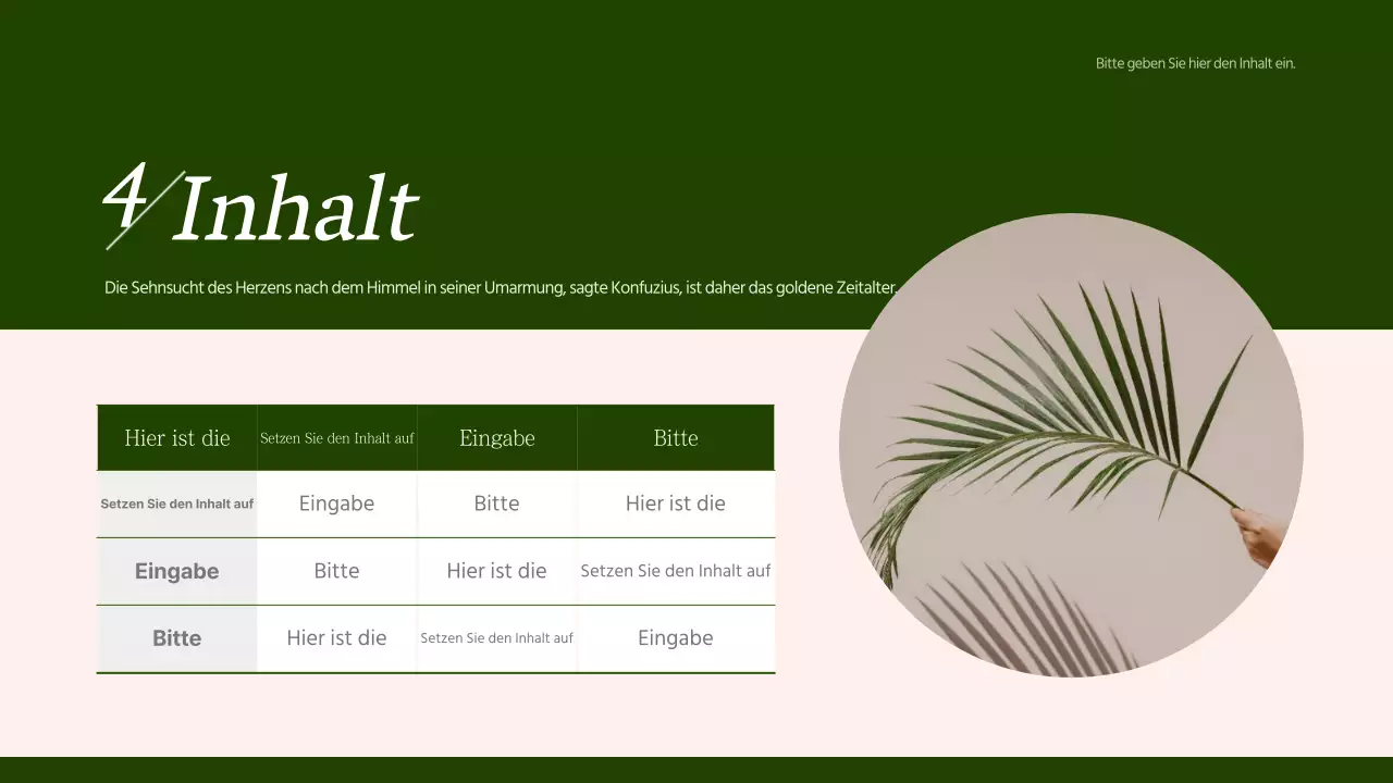 Grünes Manuskriptpapier