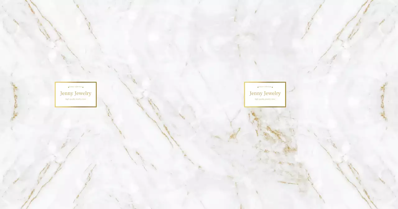 White Gold Modern Marble Pattern