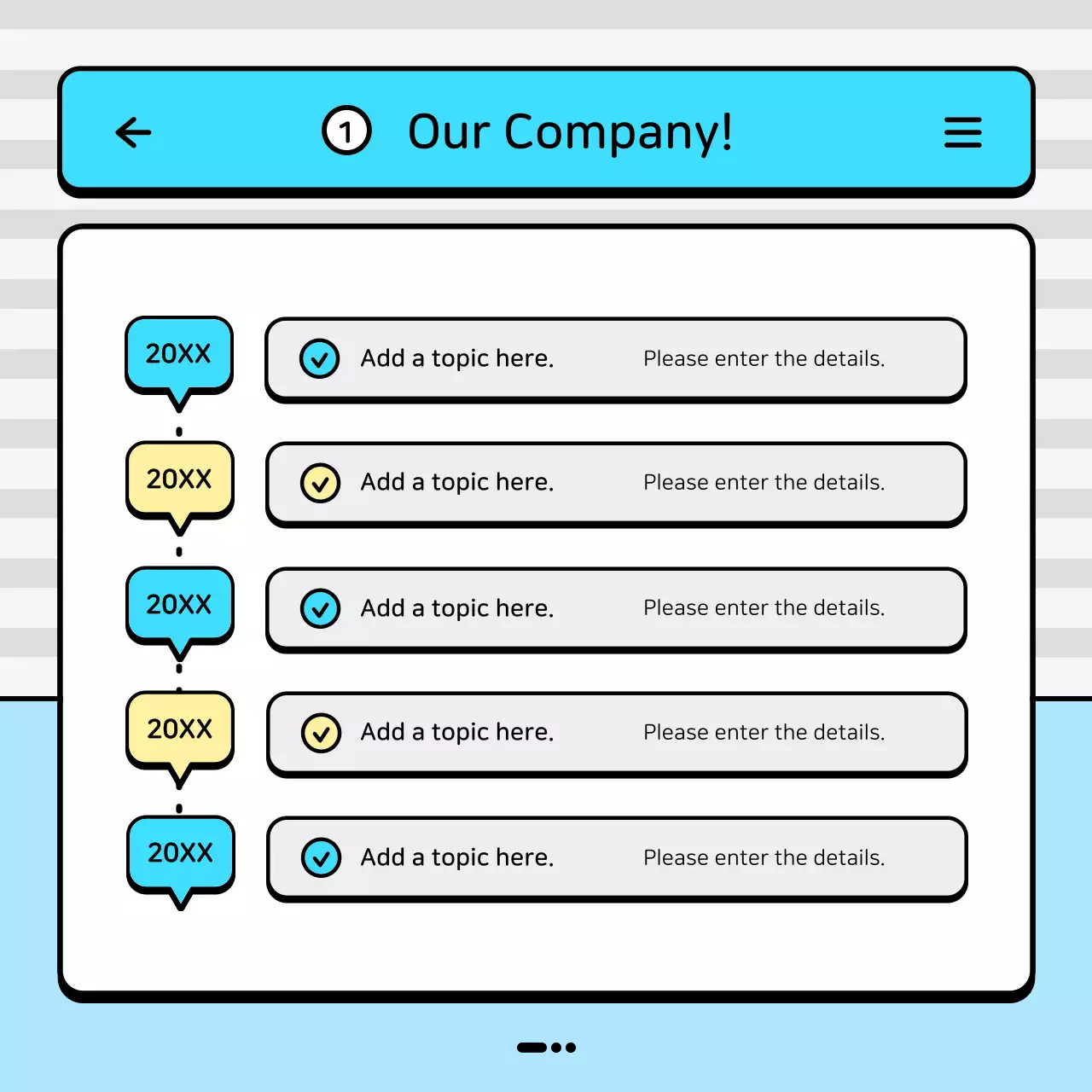 Blue Modern Marketing Report Instagram Carousel
