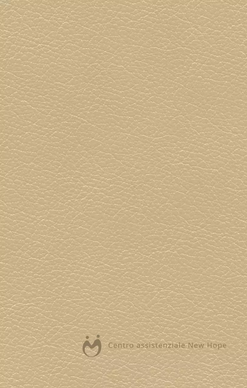 Agenda con nome e logo del centro benessere