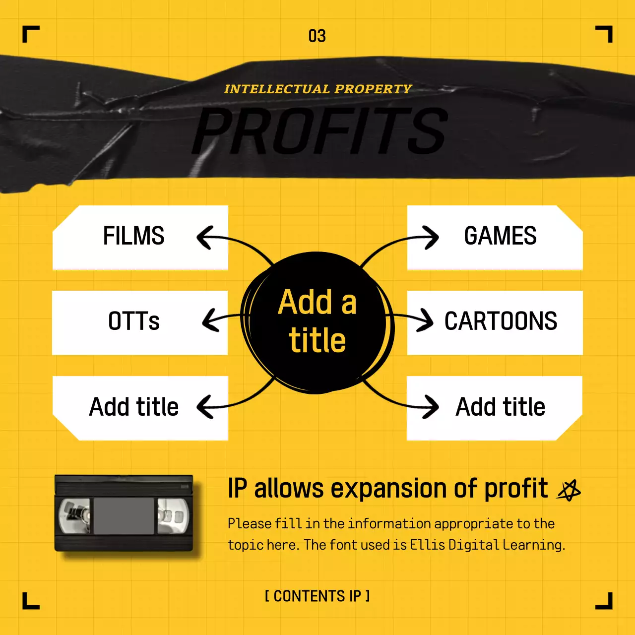 Yellow Retro Ip Laws Guide Instagram Carousel