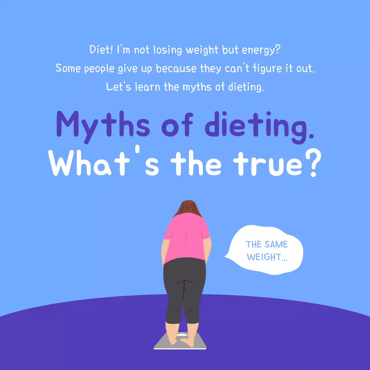 Guia de dieta moderna azul Carrossel do Instagram