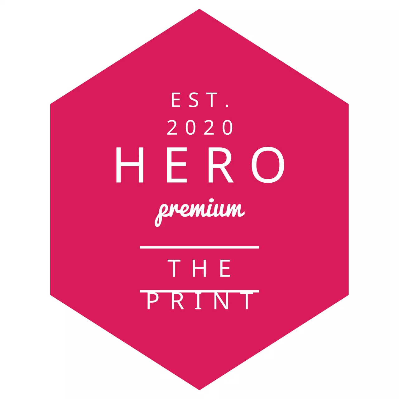 Pink Minimal Design Logo