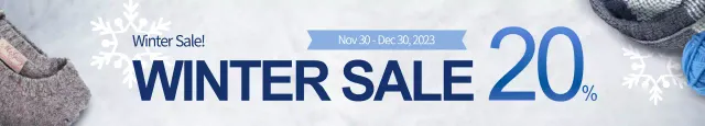 Banner de promoção de inverno moderno azul
