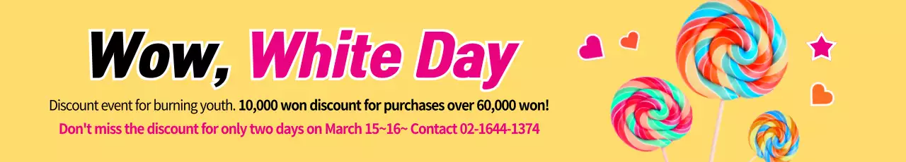 Banner de promoção de desconto amarelo da moda