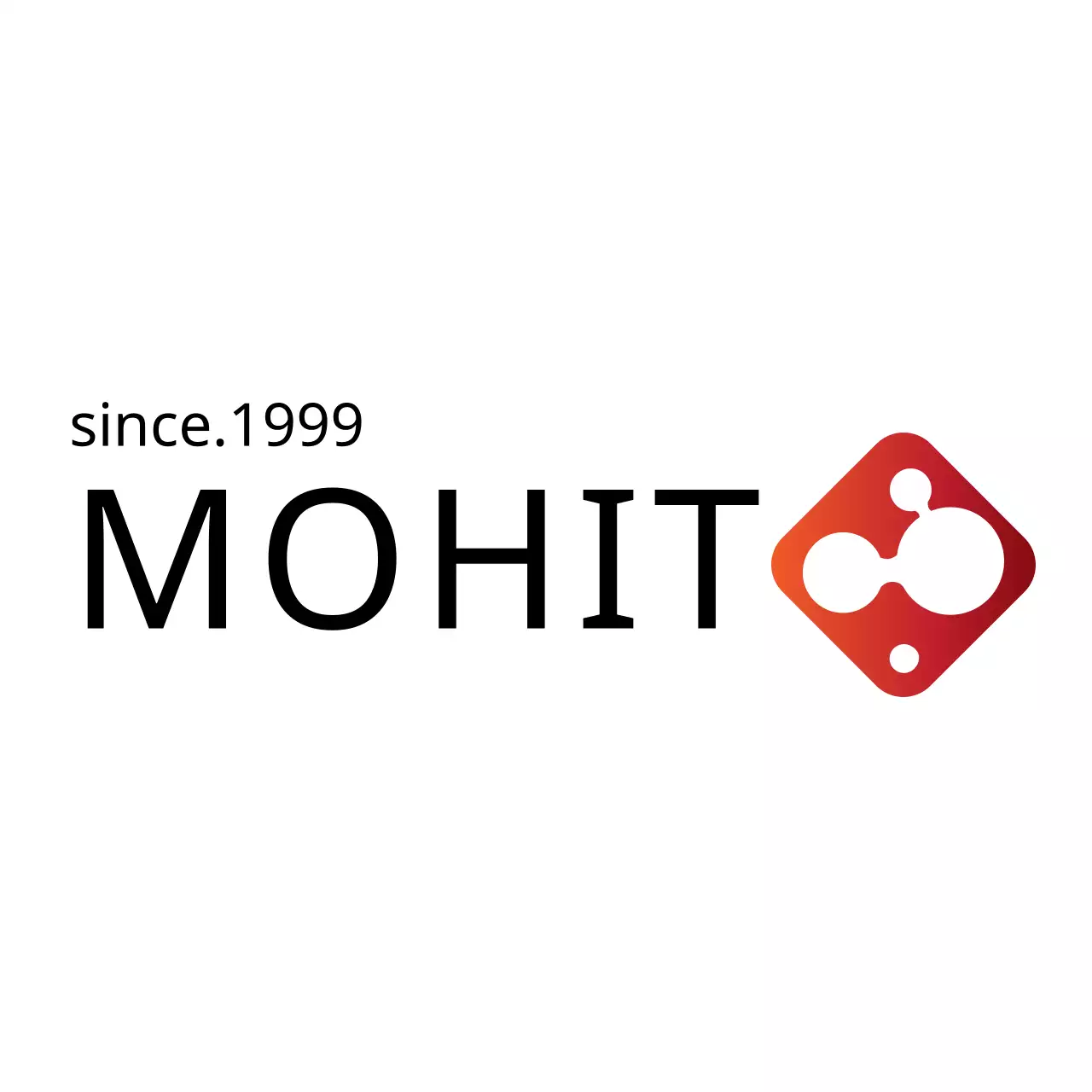 Red Modern Design Logo