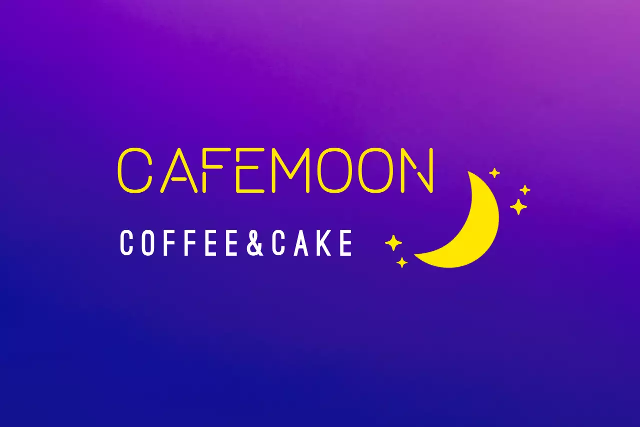 Purple Modern Cafe Promotion Banner